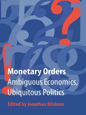 cover image of Monetary Orders